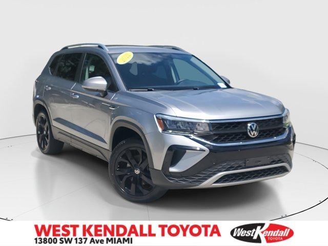 used 2022 Volkswagen Taos car, priced at $20,595