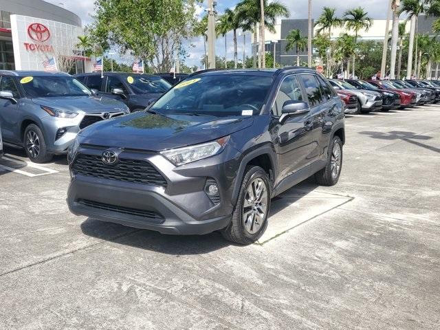 used 2021 Toyota RAV4 car, priced at $26,597