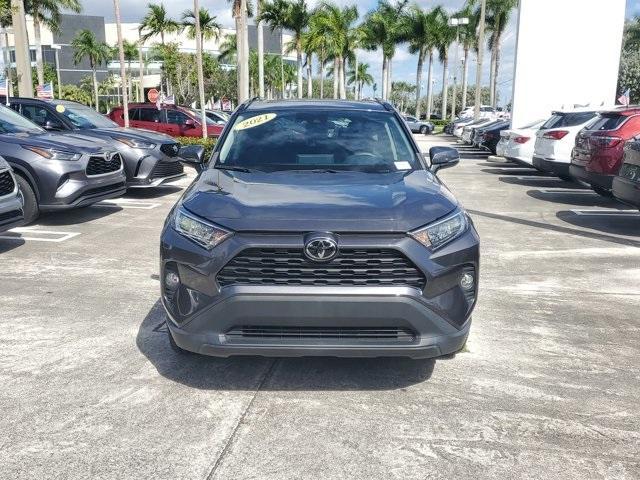 used 2021 Toyota RAV4 car, priced at $26,597