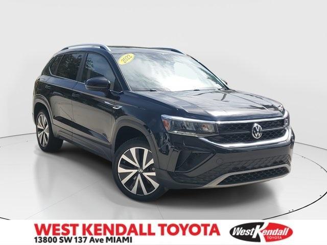 used 2022 Volkswagen Taos car, priced at $18,995