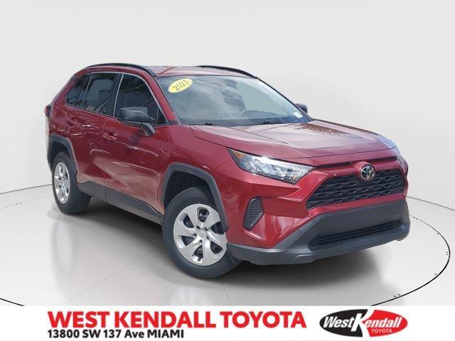 used 2021 Toyota RAV4 car, priced at $20,797