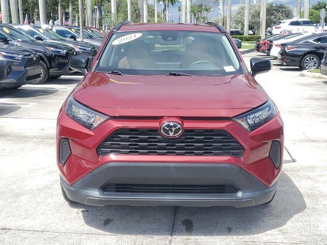 used 2021 Toyota RAV4 car, priced at $20,797