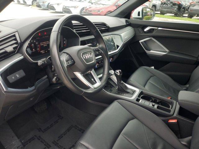 used 2024 Audi Q3 car, priced at $29,195