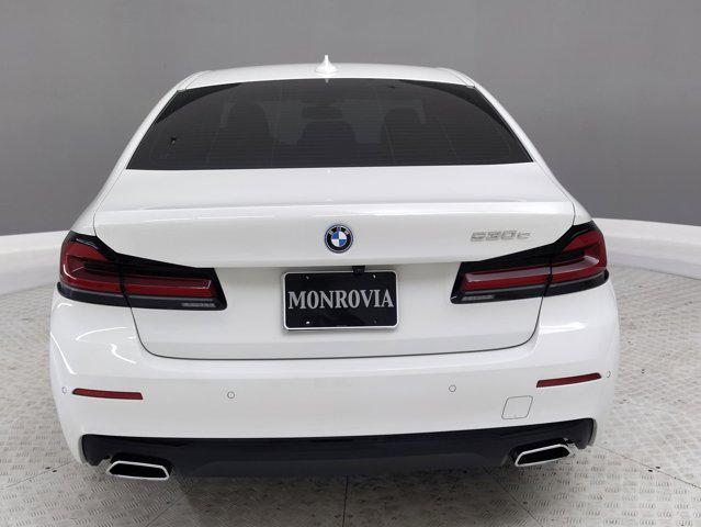 used 2023 BMW 530e car, priced at $33,497