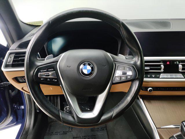 used 2021 BMW 330 car, priced at $26,588