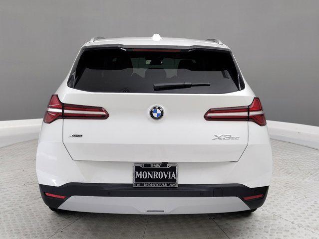 new 2025 BMW X3 car, priced at $55,225