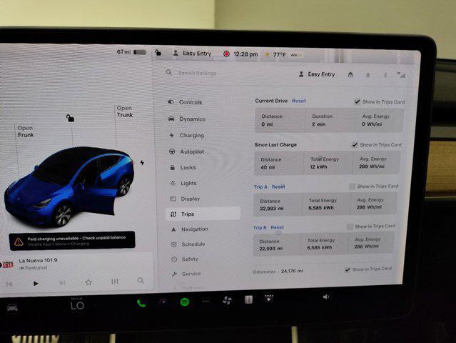 used 2020 Tesla Model Y car, priced at $28,888