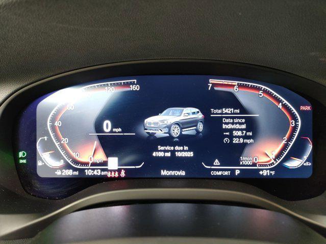 used 2024 BMW X3 car, priced at $38,996