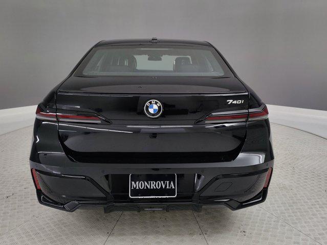 new 2025 BMW 740 car, priced at $102,540