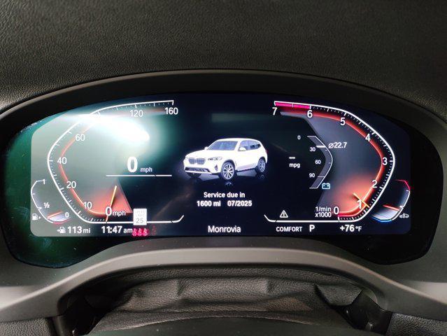 used 2022 BMW X3 car, priced at $34,999