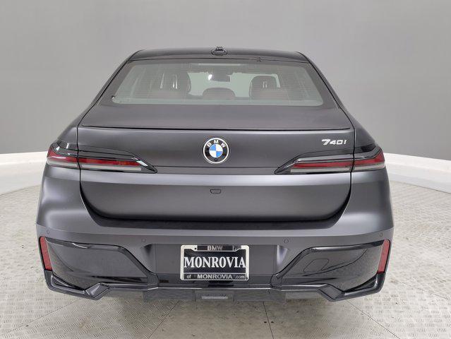 new 2025 BMW 740 car, priced at $110,285