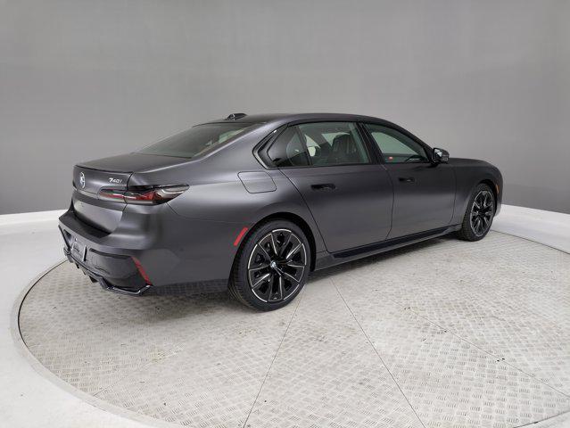 new 2025 BMW 740 car, priced at $110,285