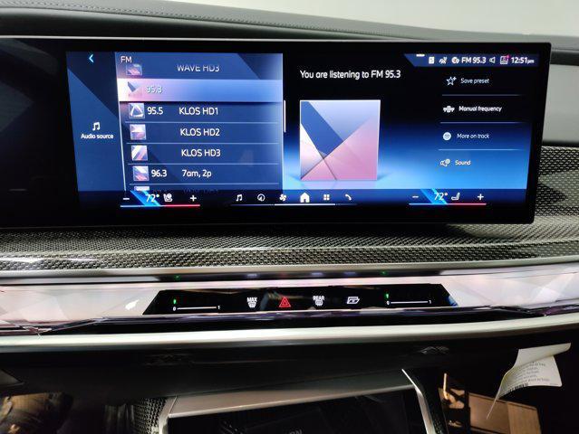 new 2025 BMW 740 car, priced at $110,285