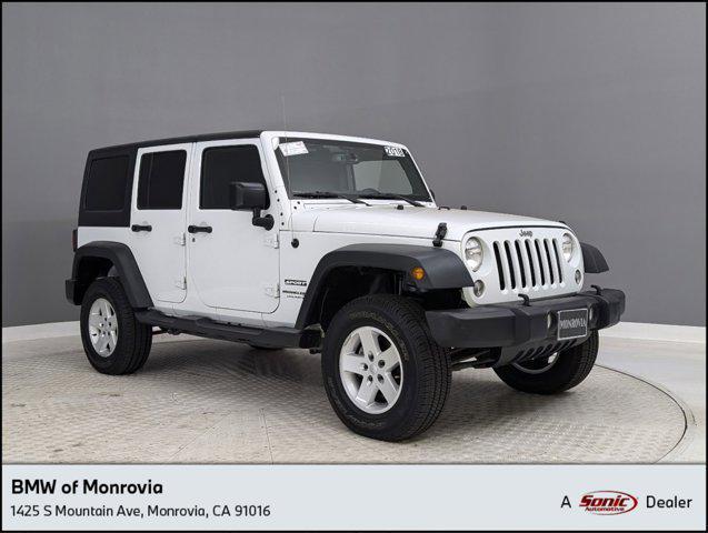 used 2018 Jeep Wrangler JK Unlimited car, priced at $18,888