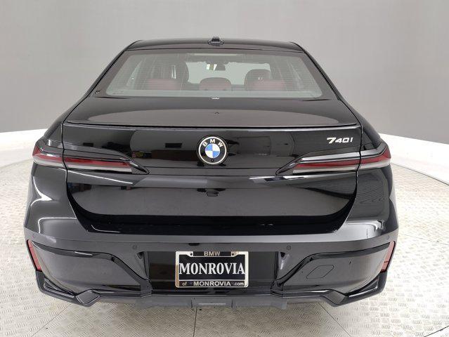 new 2025 BMW 740 car, priced at $107,105