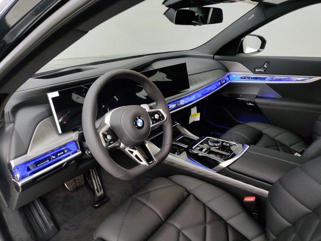 new 2025 BMW 740 car, priced at $107,275