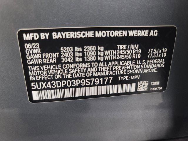 used 2023 BMW X3 car, priced at $26,496