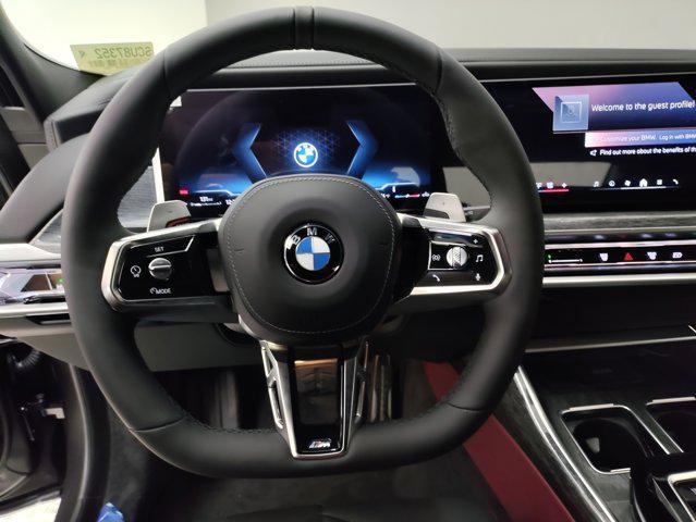 new 2025 BMW 740 car, priced at $107,355