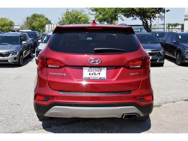 used 2018 Hyundai Santa Fe Sport car, priced at $14,988