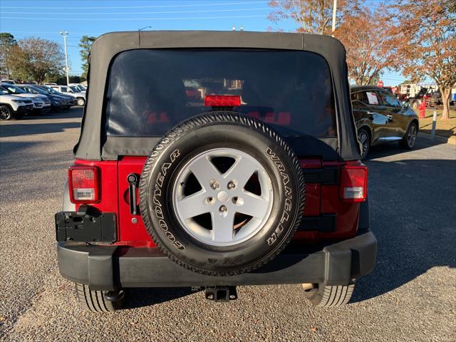 used 2012 Jeep Wrangler Unlimited car, priced at $14,988