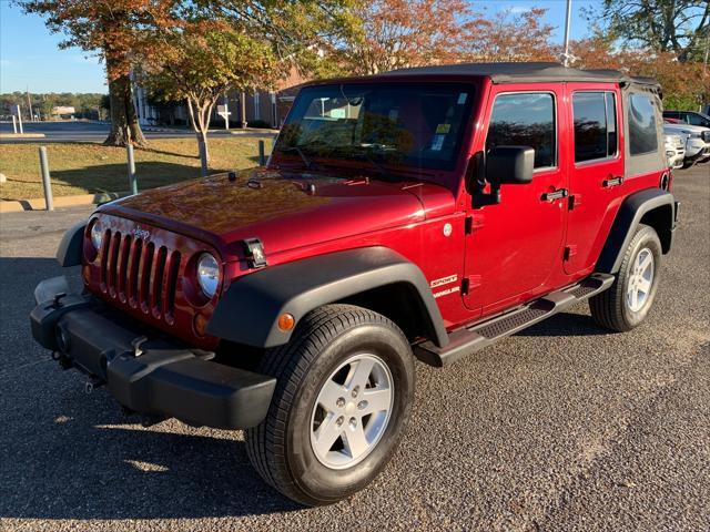 used 2012 Jeep Wrangler Unlimited car, priced at $14,988