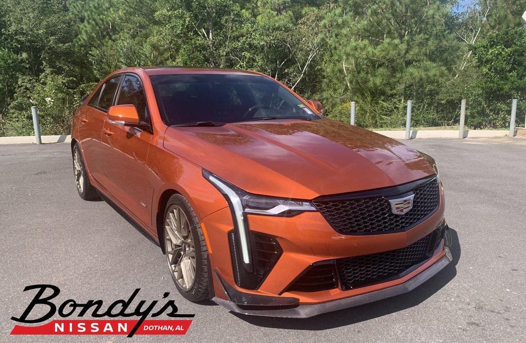 used 2022 Cadillac CT4-V car, priced at $57,005