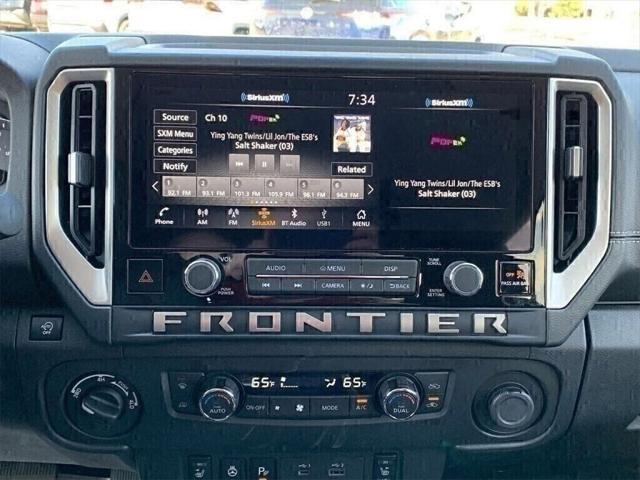 new 2025 Nissan Frontier car, priced at $38,257
