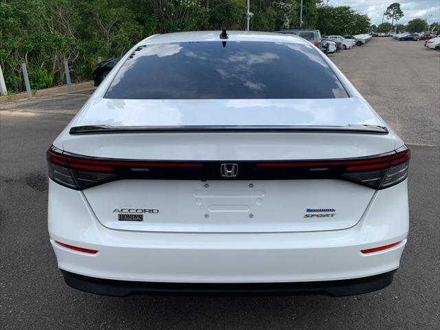 used 2024 Honda Accord Hybrid car, priced at $28,987