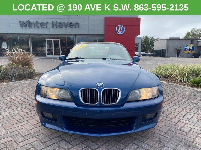 used 2002 BMW Z3 car, priced at $10,500