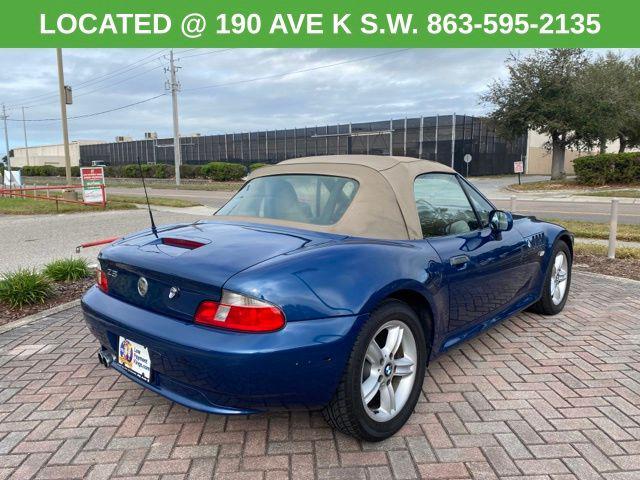 used 2002 BMW Z3 car, priced at $10,500