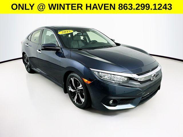 used 2018 Honda Civic car, priced at $18,700