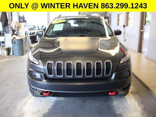 used 2016 Jeep Cherokee car, priced at $17,500