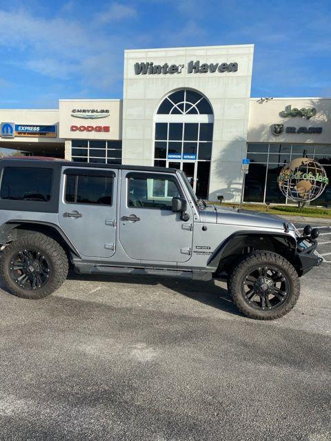 used 2015 Jeep Wrangler Unlimited car, priced at $18,500