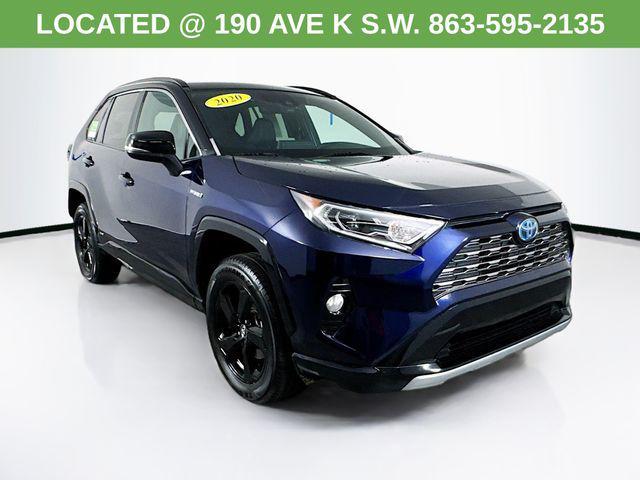 used 2020 Toyota RAV4 Hybrid car, priced at $27,500