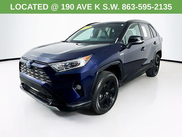 used 2020 Toyota RAV4 Hybrid car, priced at $27,500