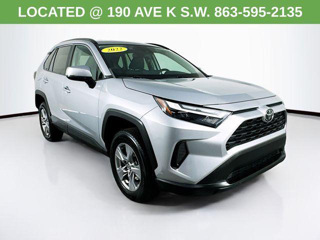 used 2022 Toyota RAV4 car, priced at $25,000