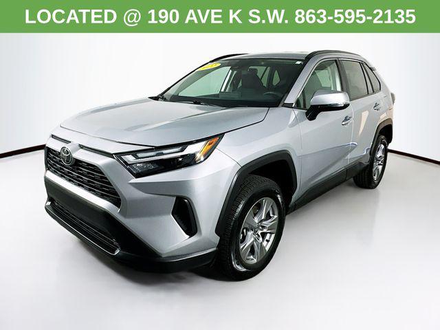 used 2022 Toyota RAV4 car, priced at $25,000