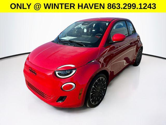 new 2024 FIAT 500e car, priced at $33,500