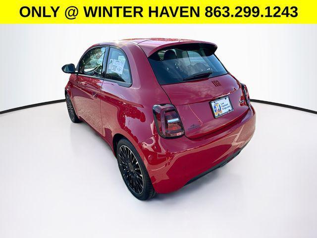 new 2024 FIAT 500e car, priced at $33,500