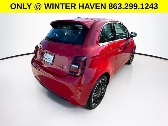 new 2024 FIAT 500e car, priced at $33,500