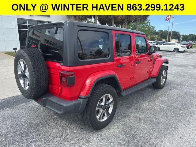 used 2018 Jeep Wrangler Unlimited car, priced at $28,854