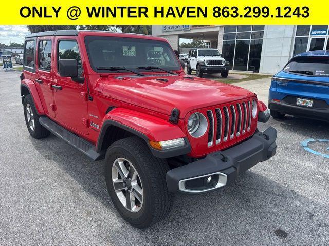 used 2018 Jeep Wrangler Unlimited car, priced at $28,854