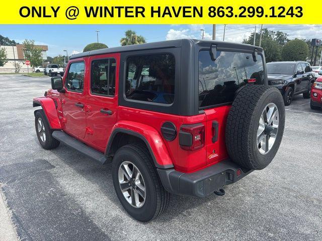used 2018 Jeep Wrangler Unlimited car, priced at $28,854
