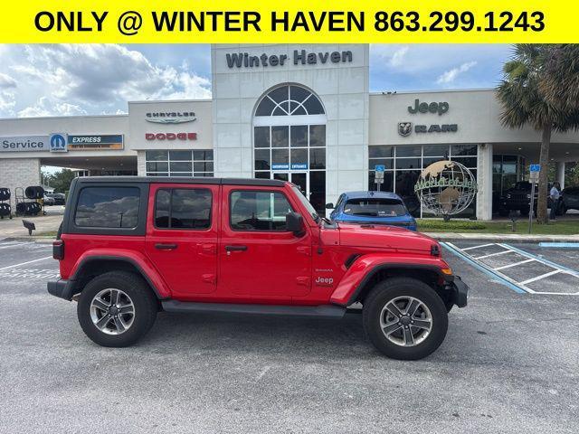 used 2018 Jeep Wrangler Unlimited car, priced at $28,854