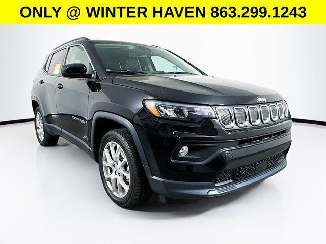 used 2022 Jeep Compass car, priced at $21,300