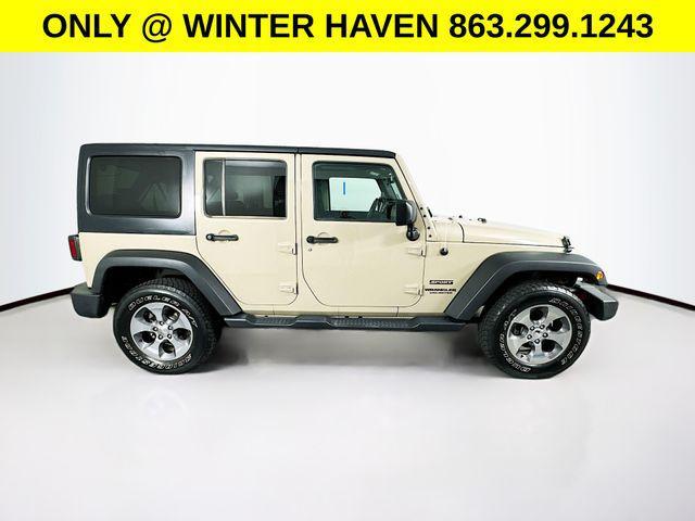 used 2017 Jeep Wrangler Unlimited car, priced at $18,500