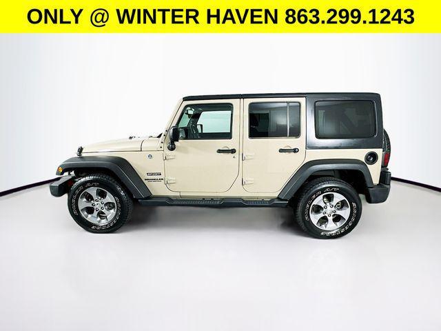 used 2017 Jeep Wrangler Unlimited car, priced at $18,500