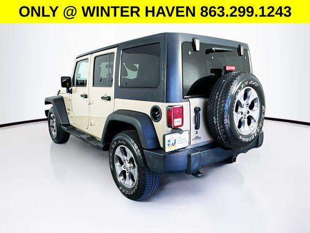 used 2017 Jeep Wrangler Unlimited car, priced at $18,500