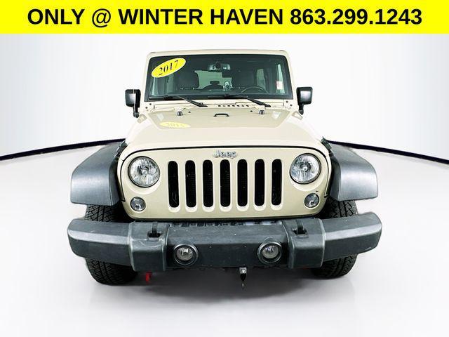 used 2017 Jeep Wrangler Unlimited car, priced at $18,500