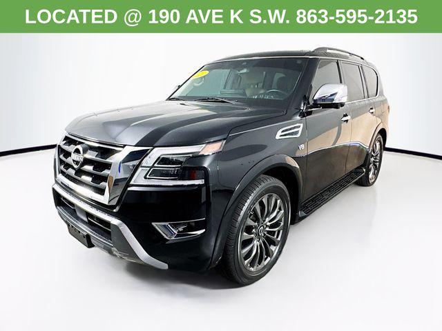 used 2021 Nissan Armada car, priced at $39,000